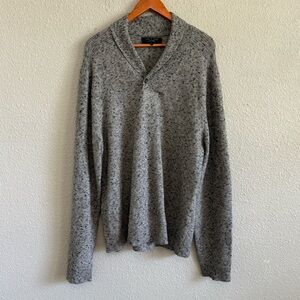 Rag & bone Shawl Collar Wool Blend Sweater Size XL‎ EUC